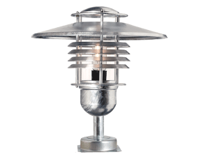 Arnäs I 38cm Gegalvaniseerd staal Van Westal - De armatuur is voorzien van een E27-fitting.