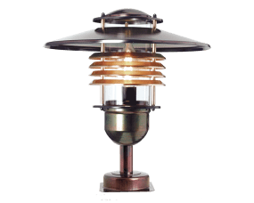 Arnäs I 38cm Geoxideerd koper Van Westal - De armatuur is voorzien van een E27-fitting.