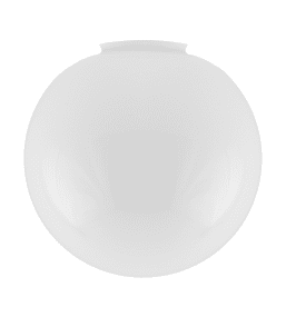 Globe Glass Shade 100/250 Wit Van Karlskrona lampfabrik - Gesloten witte koepels werden voor het eerst gebruikelijk in de jaren twintig.