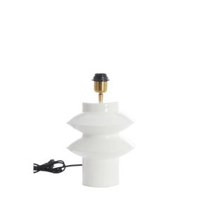 Petch 26cm Wit lampenvoet Van Light & Living - 