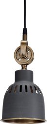 Cleveland Ø14 Grijs hanglamp Van PR Home - Onze stijlvolle Cleveland plafondlamp kan zowel als plafondlamp als raamlamp worden gebruikt.