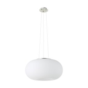 Optica Ø37 Wit Van Eglo - De Optica hanglamp is een moderne en stijlvolle plafondlamp die zorgt voor een zacht en aangenaam licht in de kamer.