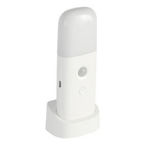 Merta Wit Van Eglo - De lamp wordt geleverd met een station waarop hij gemakkelijk kan worden geplaatst, bijvoorbeeld op een nachtkastje, een plank of een bureau.
