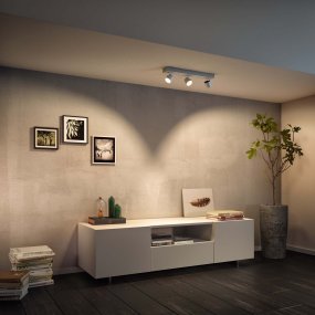 Star 3 Wit spot Van Philips - Pas de sfeer van de kamer aan op de activiteit.