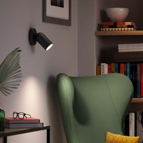 Pongee Zwart spot Van Philips - 