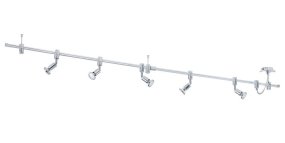 Vilanova 5 Aluminium spot Van Eglo - Dankzij de vijf verstelbare spots kunt u het licht eenvoudig richten op de plek waar u het nodig hebt.