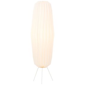 June vloerlamp Van Brilliant - Of de lamp nu boven de eettafel, in de keuken of in de woonkamer hangt, June is een decoratief element dat tegelijkertijd een aangenaam en uitnodigend licht verspreidt.