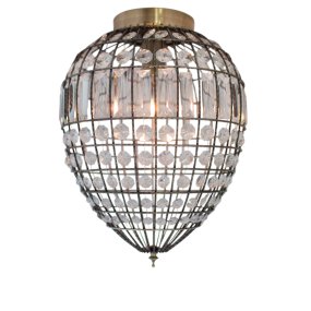 Amadeus Ø30 Antiquiteit plafondlamp Van By Rydéns - Het voordeel van plafondlampen is dat ze minder ruimte innemen en daardoor geschikt zijn voor bijvoorbeeld een hal of een kamer met minder ruimte of een laag plafond.