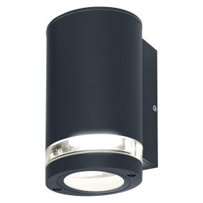 Beam Gap Down Donkergrijs buitenlamp Van Ledvance - Gemaakt van aluminium en met een IP44-classificatie is het weer- en windbestendig.