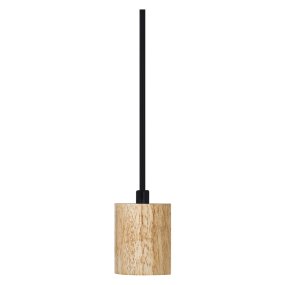 Cylinder Wood Ø10 Hout hanglamp Van Ledvance - 