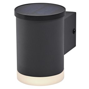 Oxford Donkergrijs solarlamp Van Ledvance - Gemaakt van roestvrij staal en met een IP44-classificatie is het zowel weerbestendig als robuust.