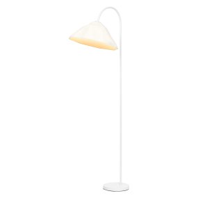 Lotus Leaf Wit vloerlamp Van Ledvance - De aan/uit-schakelaar met ingebouwde dimmer bevindt zich op het snoer, zodat u het apparaat eenvoudig kunt bedienen en de helderheid naar wens kunt aanpassen.