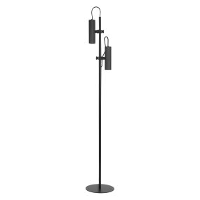 Drums Zwart vloerlamp Van Ledvance - Drums is een moderne staande lamp met een minimalistisch design.