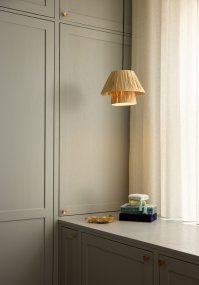 Bamboo Paper Hut Ø28 Natuur Van Ledvance - Den naturliga formgivningen och det naturliga materialet g&ouml;r att den passar in i n&auml;stan alla hem och stilar.