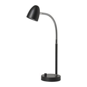 Koster 47cm Zwart bureaulamp Van Armaturhantverk - Dankzij het tijdloze design en de handige dimmer op de voet is deze lamp een uitstekende keuze voor zowel moderne als klassieke interieurs.