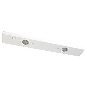 Bänkbelysning LED 2x4W Wit Van Lampan - Ideaal voor het verlichten van werkbladen of het cre&euml;ren van een gezellige sfeer in de keuken, op kantoor of in andere ruimtes.