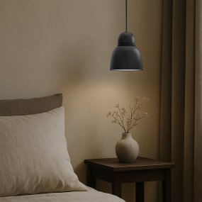Bird Ø17 Zwart Van Belid - Kies voor een monochrome kleurstelling of creëer een contrasterend effect met een andere kleur in de ring.