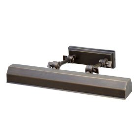 Chawtown 40cm Bronzen Van Elstead Lighting - Chawton is een elegante schilderijlamp van staal met een stijlvolle donkerbronskleurige afwerking die een klassieke en tijdloze uitstraling geeft.