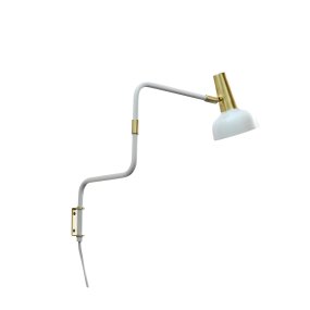 Ray Warm wit Van CO Bankeryd - De Ray wandlamp kan uitstekend gebruikt worden in de woonkamer naast een bank of fauteuil, maar ook in een gang of boven een dressoir, waar het een moderne uitstraling aan de kamer geeft.