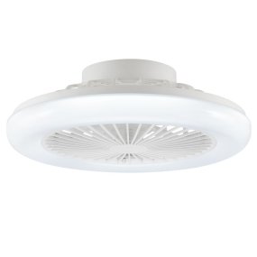 Montero Ø42 Wit Van Brilliant - Met de meegeleverde afstandsbediening kunt u het licht dimmen en de kleurtemperatuur aanpassen van een warmwitte gloed van 2700K tot een helder en energiek daglicht van 6500K.