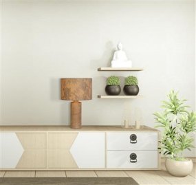 Isla 48cm Natuur tafellamp Van Searchlight - De lamp is perfect als decoratieve verlichting in de woonkamer, slaapkamer of hal en wordt al snel een opvallend designelement dat zowel licht als een gevoel van rust geeft.