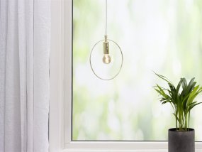 Spartan ringo Ø20 Messing raamlamp Van Cottex - De Spartan Ringo metalen raamlamp is een minimalistische en moderne lamp die een stijlvolle uitstraling aan uw huis geeft.