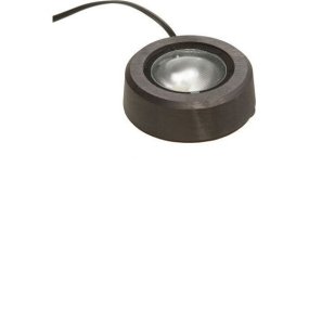 Lichtplaat Ø9 Zwart Van Frilight - De lichtplaat wordt geleverd met een snoer van 2,2 m, een aan/uit-schakelaar en een stekker.