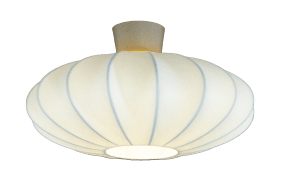 Madison Ø45 Wit Van Aneta Lighting - De decoratieve plafondlamp in een warmgrijze kleur is een mooi detail dat de zachte uitstraling van de lamp complementeert.