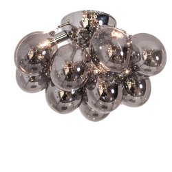 Gross Ø30 Rookkleurig plafondlamp Van By Rydéns - Gross is een populaire en stijlvolle plafondlamp die in de meeste ruimtes past.