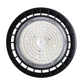 Highy High Bay 100W 4000K Zwart Van Designlight - Highy heeft een IP65-classificatie en een slagvastheid van IK08 voor zware omstandigheden.