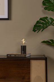 Vivo 23cm Donkergrijs Draagbare Van Lucide - De Vivo tafellamp is een draagbare en elegante lamp, perfect voor een gezellige sfeer.
