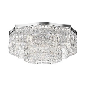 Dune Ø60 Chroom kristal Van Maytoni - Ideaal voor in de hal, woonkamer of boven de eetkamer voor een verfijnd en stralend interieurdetail.