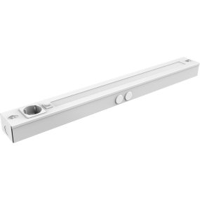 Bänky met stopcontact 58cm Wit Van Designlight - Dit model is 580 mm lang en levert een krachtig, gelijkmatig licht met een vermogen van 10 W en een lichtstroom van 1000 lumen, ideaal voor het verlichten van het gehele werkblad.