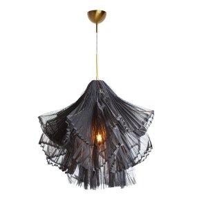 Juliette Ø75 Zwart hanglamp Van By Rydéns - Dankzij de unieke vorm en elegante details is Juliette een uitstekende keuze voor wie op zoek is naar een plafondlamp die er niet alleen mooi uitziet, maar ook de juiste sfeer in de kamer uitstraalt.