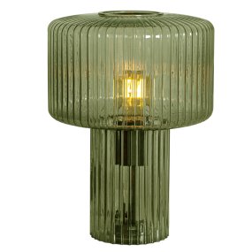 Kiera 35cm Groente tafellamp Van Cottex - Wanneer de lamp aan staat, ontstaat er een warme en gezellige sfeer in de kamer.
