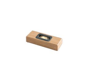 Lichtplaat 14cm Eik Van Frilight - De lichtplaat wordt geleverd met een snoer van 2,2 m, een aan/uit-schakelaar en een stekker.