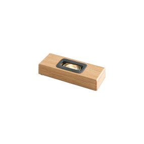 Lichtplaat 18cm Eik Van Frilight - De lichtplaat wordt geleverd met een snoer van 2,2 m, een aan/uit-schakelaar en een stekker.