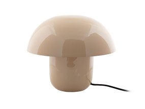 Mushroom 25cm Beige Van Leitmotiv - De lampenkap zorgt voor een niet-verblindend licht en richt het licht naar beneden, wat zorgt voor een aangename en sfeervolle verlichting.