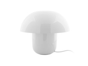 Mushroom 25cm Wit Van Leitmotiv - De lampenkap zorgt voor een niet-verblindend licht en richt het licht naar beneden, wat zorgt voor een aangename en sfeervolle verlichting.