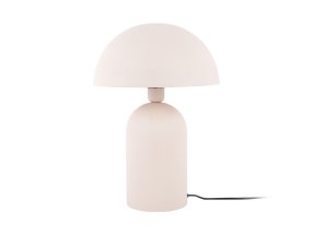 Boaz 43cm Beige Van Leitmotiv - De beige afwerking heeft een gestructureerd, bijna keramisch oppervlak dat de lamp een zachte en levendige uitstraling geeft.