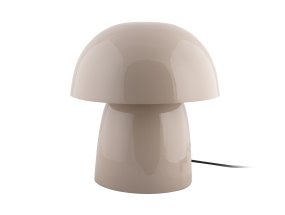 Masivo Seta 34cm Beige tafellamp Van Leitmotiv - De afgeronde vormen van de lamp creëren een harmonieus gevoel en maken het een opvallend interieurdetail.