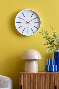 Masivo Seta 34cm Beige tafellamp Van Leitmotiv - De afgeronde vormen van de lamp creëren een harmonieus gevoel en maken het een opvallend interieurdetail.