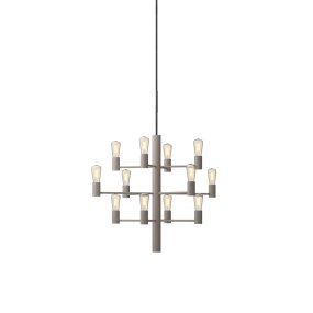 Manola 12 Ø60 Beige hanglamp Van Herstal - Manola &auml;r exceptionell i sin design och skapar en magnifik atmosf&auml;r.