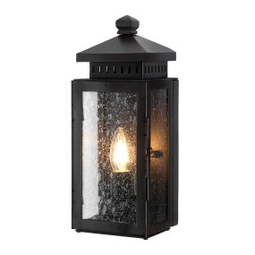 Matlock Antiek brons buitenlamp Van Elstead Lighting - Dankzij de IP44-classificatie is de lamp ideaal voor gebruik buitenshuis, bijvoorbeeld bij de entree of op de veranda.