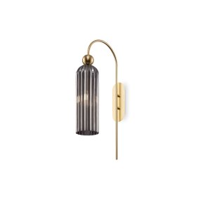 Antic 54cm Rook wandlamp Van Maytoni - Dankzij de verfijnde boogvorm en unieke kleurencombinatie is dit de perfecte keuze voor iedereen die een tijdloze en elegante sfeer aan zijn huis wil toevoegen.