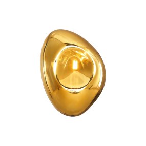 Mabell 28cm Goud wandlamp Van Maytoni - Door er meerdere in een groepje aan de muur te hangen, creëert u een stijlvol kunstwerk dat functionaliteit en esthetiek combineert.