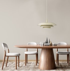 Epsilon 1 Ø45 Beige hanglamp Van Aneta Lighting - 