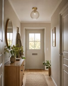 Korridor Ø25 Transparant plafondlamp Van Lampan - Korridor past net zo goed in de hal en slaapkamer als in de woonkamer en is zelfs in de uitstand een decoratief element.