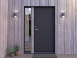 Sinne Grafietstructuur buitenlamp Van Belid - Sinne is geschikt voor het verlichten van een entree, trappenhuis of doorgang.