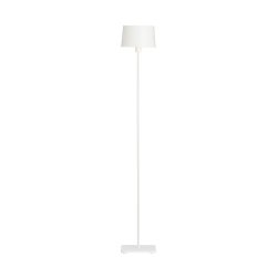 Cuub Mat wit vloerlamp Van Herstal - Cuub heeft een tijdloos design.